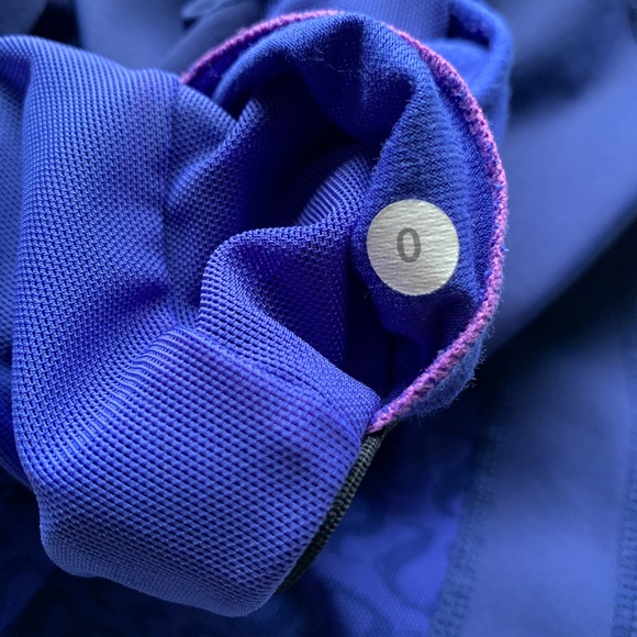 Sz. 0 Lululemon bluish purple tank top w mesh back - Picture 13 of 15